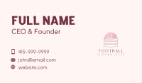 Cake Candle Flower Business Card Image Preview