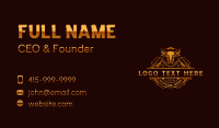 Bull Cattle Ranch Business Card Design