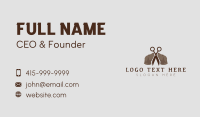 Pet Dog Grooming Business Card Preview