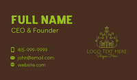 Green Eco Friendly City  Business Card Image Preview