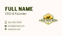 Goat Pasture Market Business Card Design