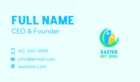 Social People Charity Business Card Image Preview