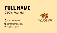 Monoline Colorful Bird  Business Card Preview