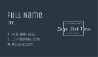Feminine Deluxe Apparel Business Card Image Preview