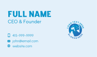 Cleaning Spray Bottle Sanitizer Business Card Image Preview
