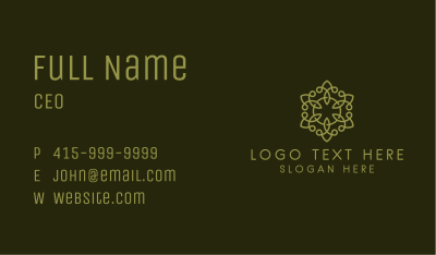 Luxury Detailed Pattern Business Card Image Preview