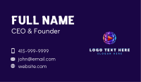 Globe Media Player Business Card Image Preview
