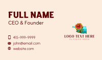 Oklahoma Flower Garden Business Card Design