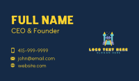 Inflatable Castle Playground  Business Card Preview