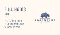 Wild Bison Buffalo Business Card Image Preview