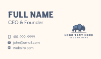 Wild Bison Buffalo Business Card Image Preview