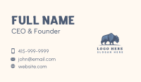 Wild Bison Buffalo Business Card Image Preview