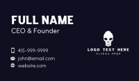 Skull Punk Streetwear Business Card Image Preview