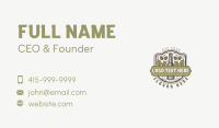 Beer Bottle Pub Business Card Design