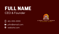 Punk Skull Profanity  Business Card Image Preview