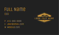 Fast Car Garage Business Card Image Preview