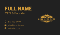 Fast Car Garage Business Card Image Preview