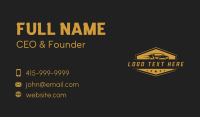 Fast Car Garage Business Card Preview