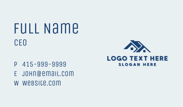 House Roofing Property Business Card Design Image Preview