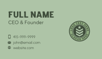 Military Officer Badge Business Card Design