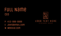 Industrial Construction Contractor Business Card Image Preview