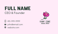 Tulip Flower Garden Business Card Image Preview