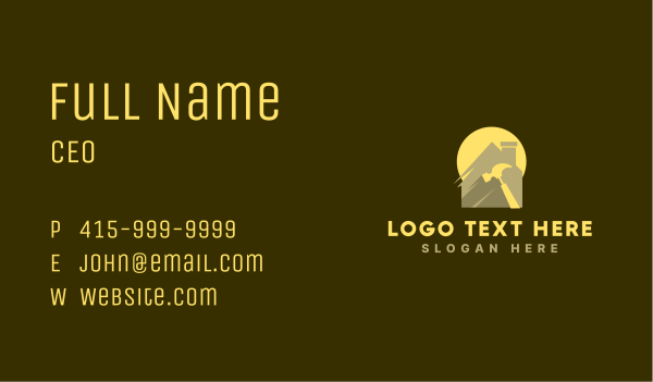 Home Repair Hammer Business Card Design Image Preview