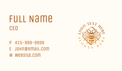 Bee Wings Farm Business Card Image Preview