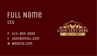 Luxury Real Estate Villa Business Card Image Preview