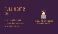 Ice Cream Vendor Cart Business Card Image Preview