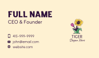 Natural Wild Flowers  Business Card Image Preview