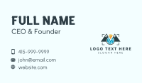 Mountain Camera Lens  Business Card Preview
