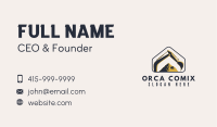 Industrial Builder Mountain Business Card Image Preview