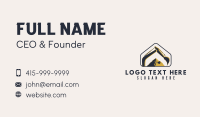 Industrial Builder Mountain Business Card Design