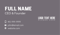 Masculine Generic Business Business Card Image Preview