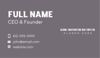 Masculine Generic Business Business Card Image Preview