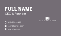 Masculine Generic Business Business Card Image Preview