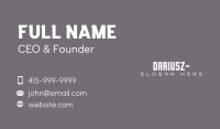 Masculine Generic Business Business Card Image Preview