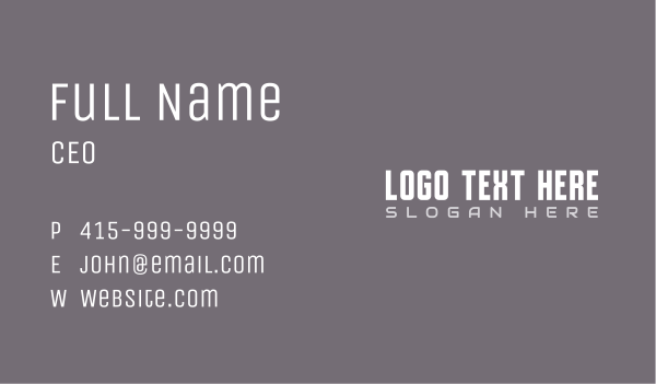 Masculine Generic Business Business Card Design Image Preview