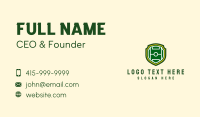 Soccer Field Tournament Business Card Preview