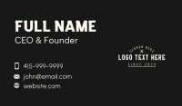 Mechanic Wrench Industry Business Card Preview