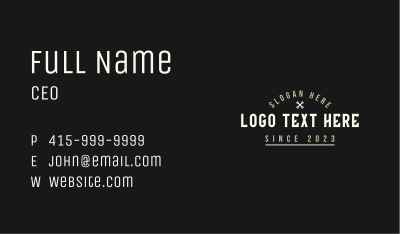 Mechanic Wrench Industry Business Card Image Preview