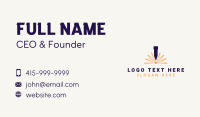 CNC Laser Fabrication Business Card Image Preview