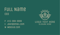 Handmade Candle Emblem  Business Card Image Preview