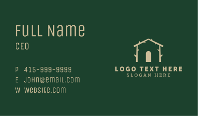 Branch Home Real Estate Business Card Image Preview