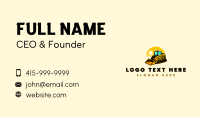 Excavation Mining Construction Business Card Preview