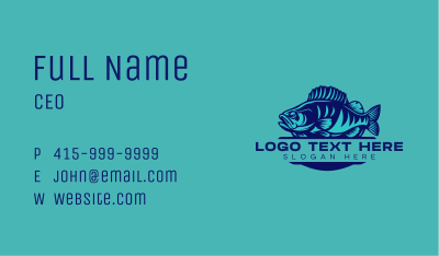 Deep Sea Fish Creature  Business Card Image Preview