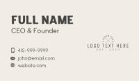 Classic Professional Business Brand  Business Card Image Preview