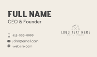 Classic Professional Business Brand  Business Card Image Preview