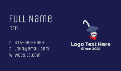 Chef Soup Ladle  Business Card Image Preview